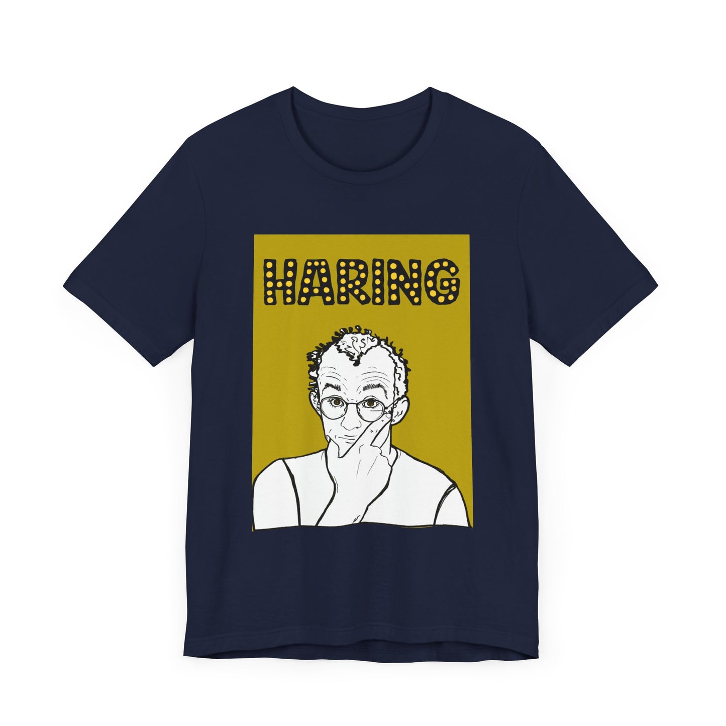Haring Mustard Short Sleeve Tee