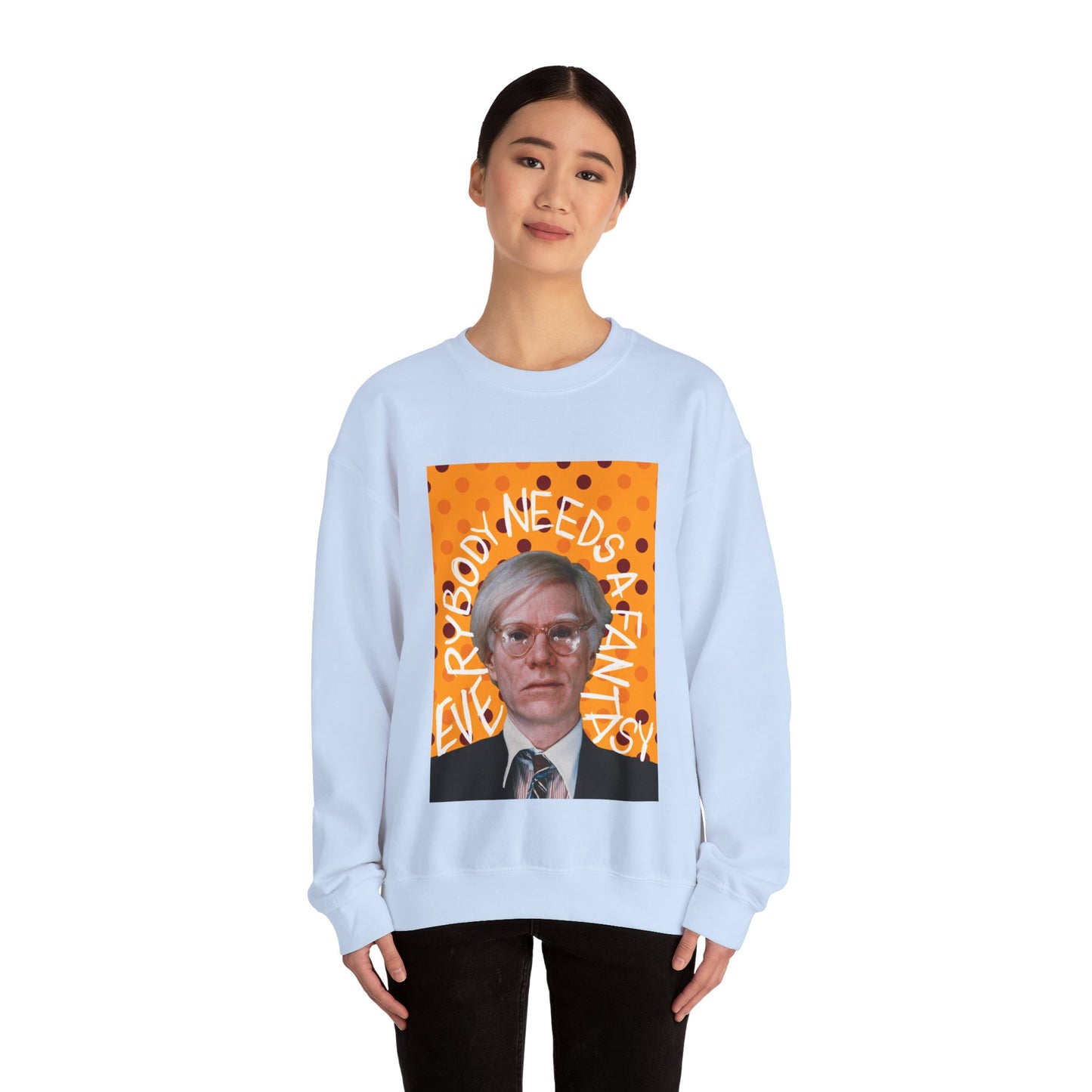 Fantasy Warhol-verse Heavy Blend™ Crewneck Sweatshirt