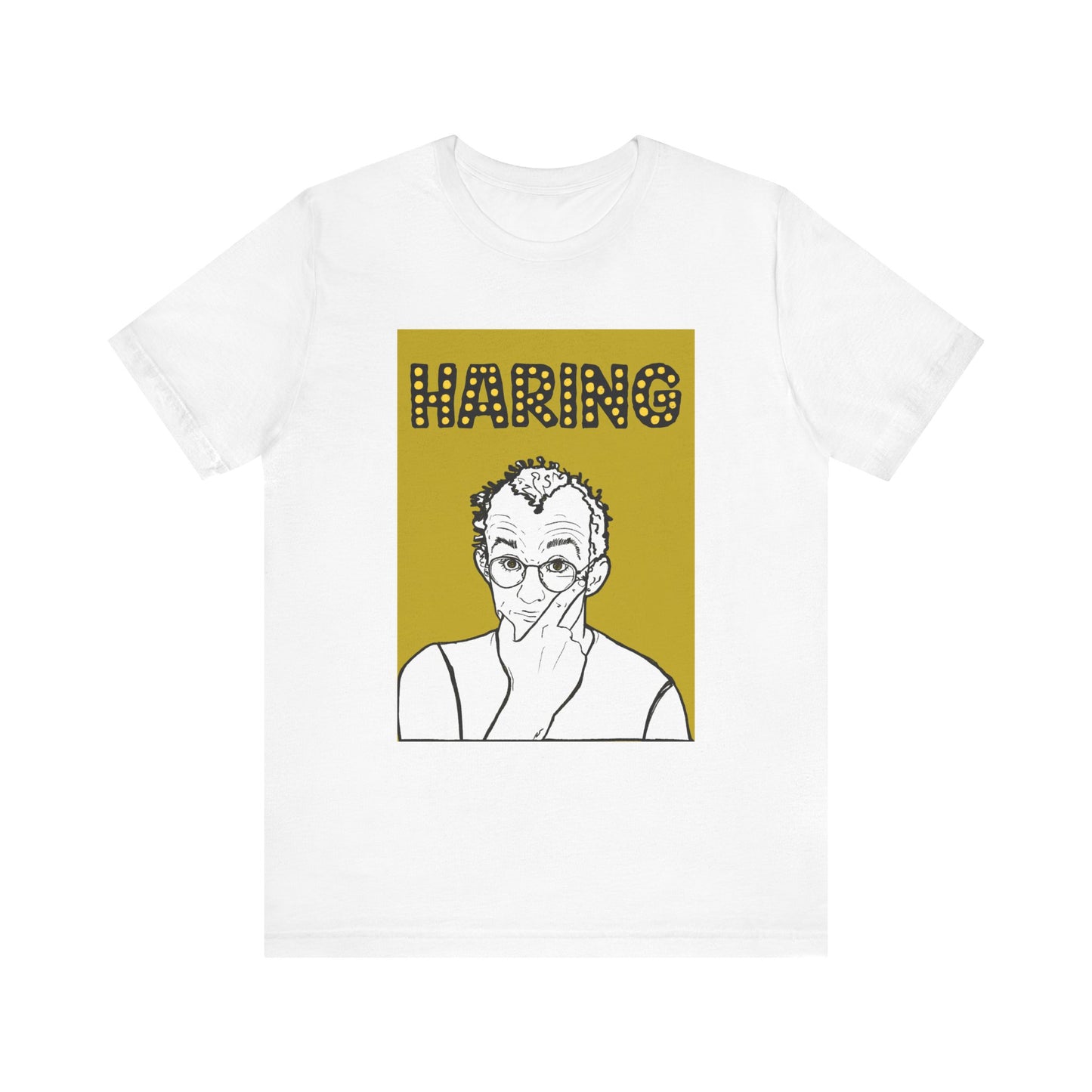 Haring Mustard Short Sleeve Tee