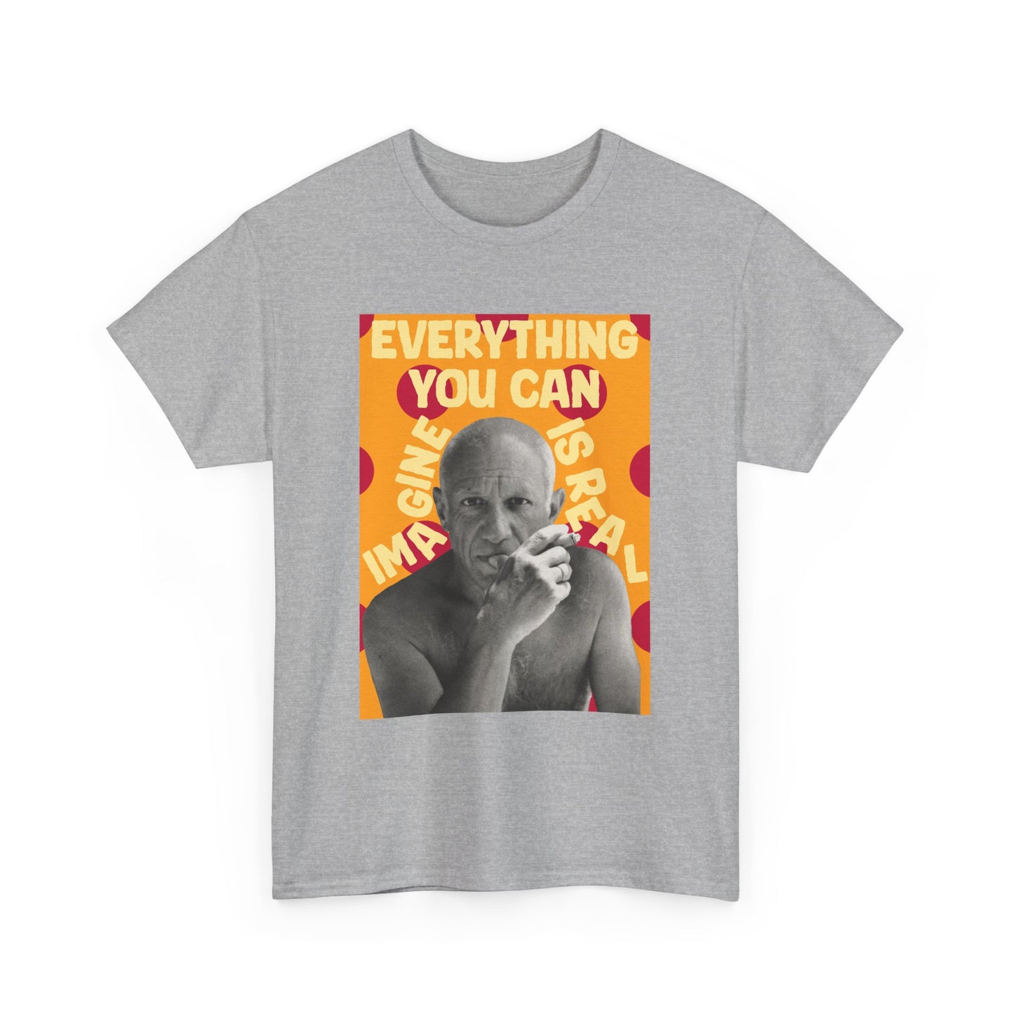Picasso Real Orange Heavy Cotton Tee