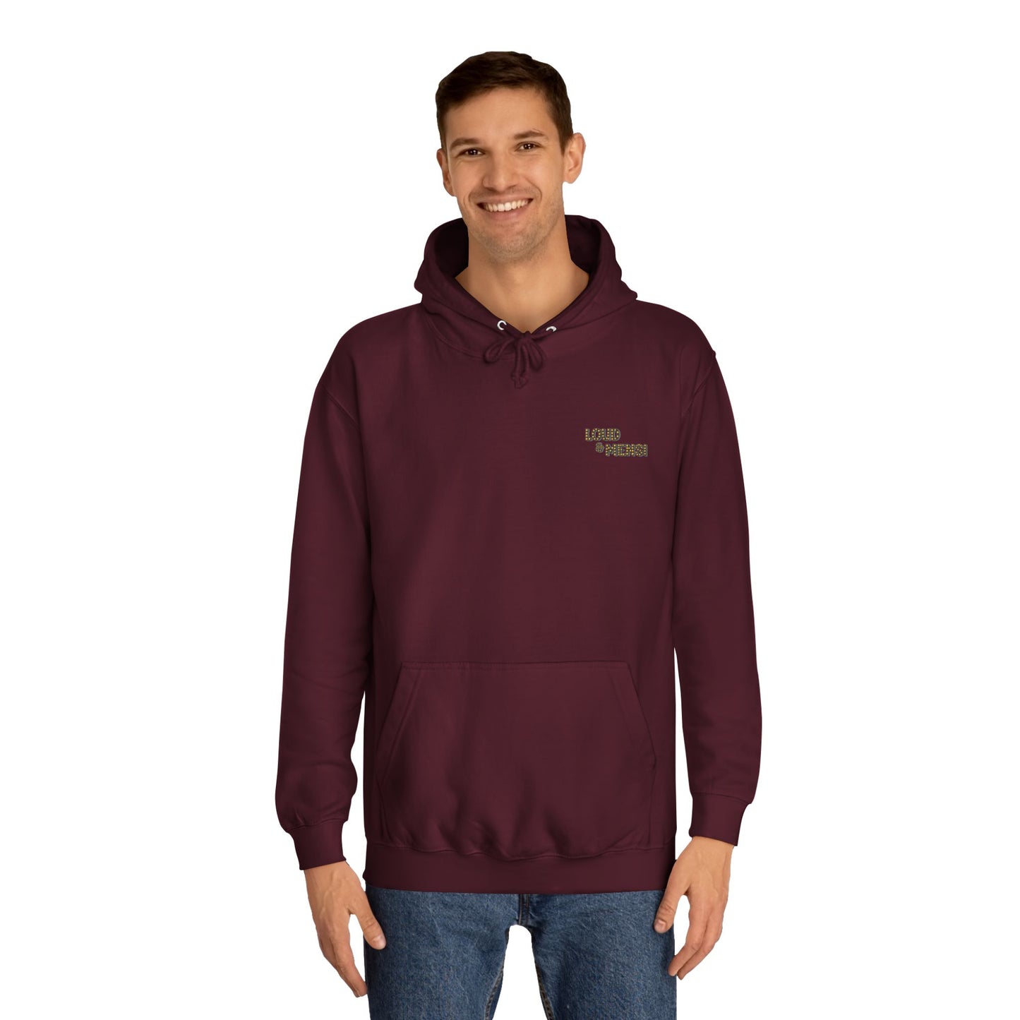 Not Boring Warhol Blue Hoodie