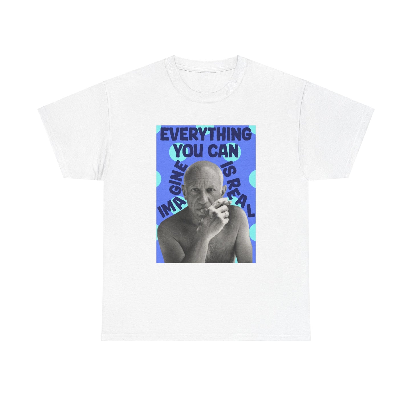 Picasso Real Blue Heavy Cotton Tee