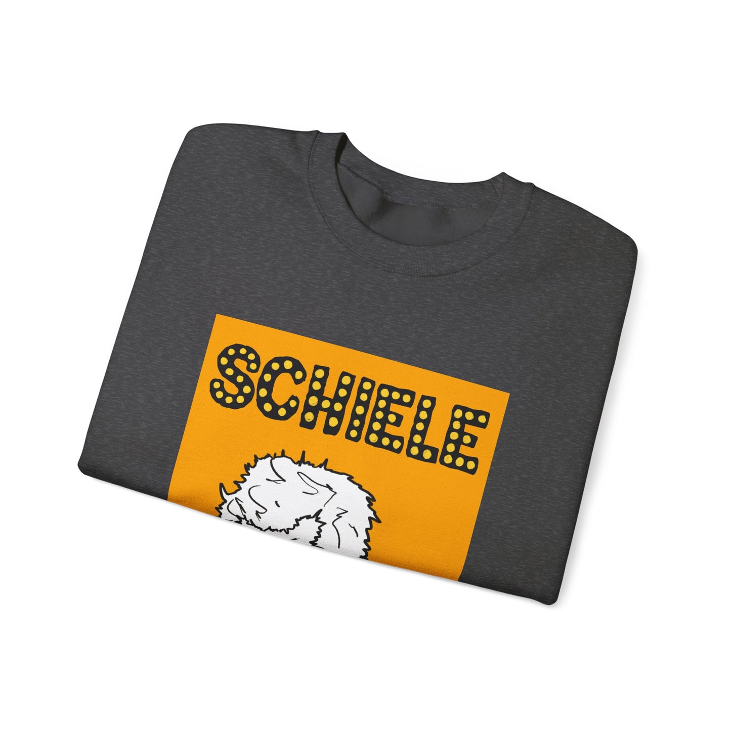 Schiele Yellow Crewneck Sweatshirt
