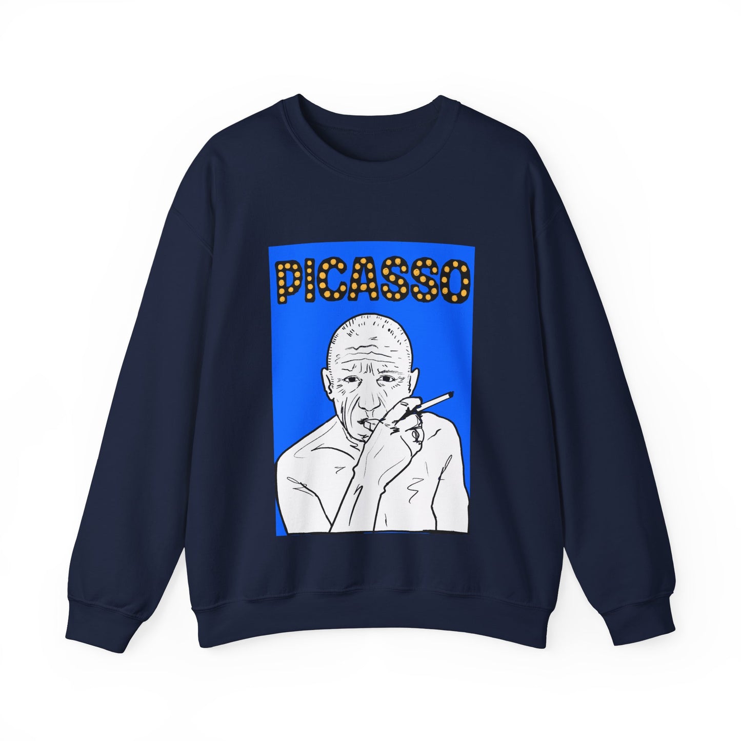 Picasso Blue Crewneck Sweatshirt