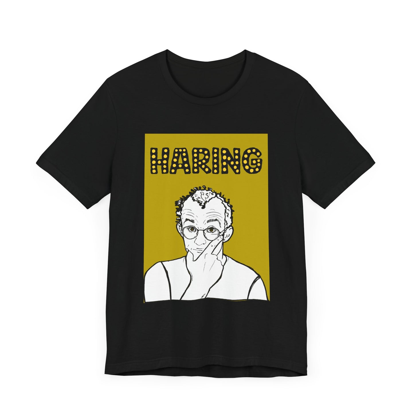 Haring Mustard Short Sleeve Tee