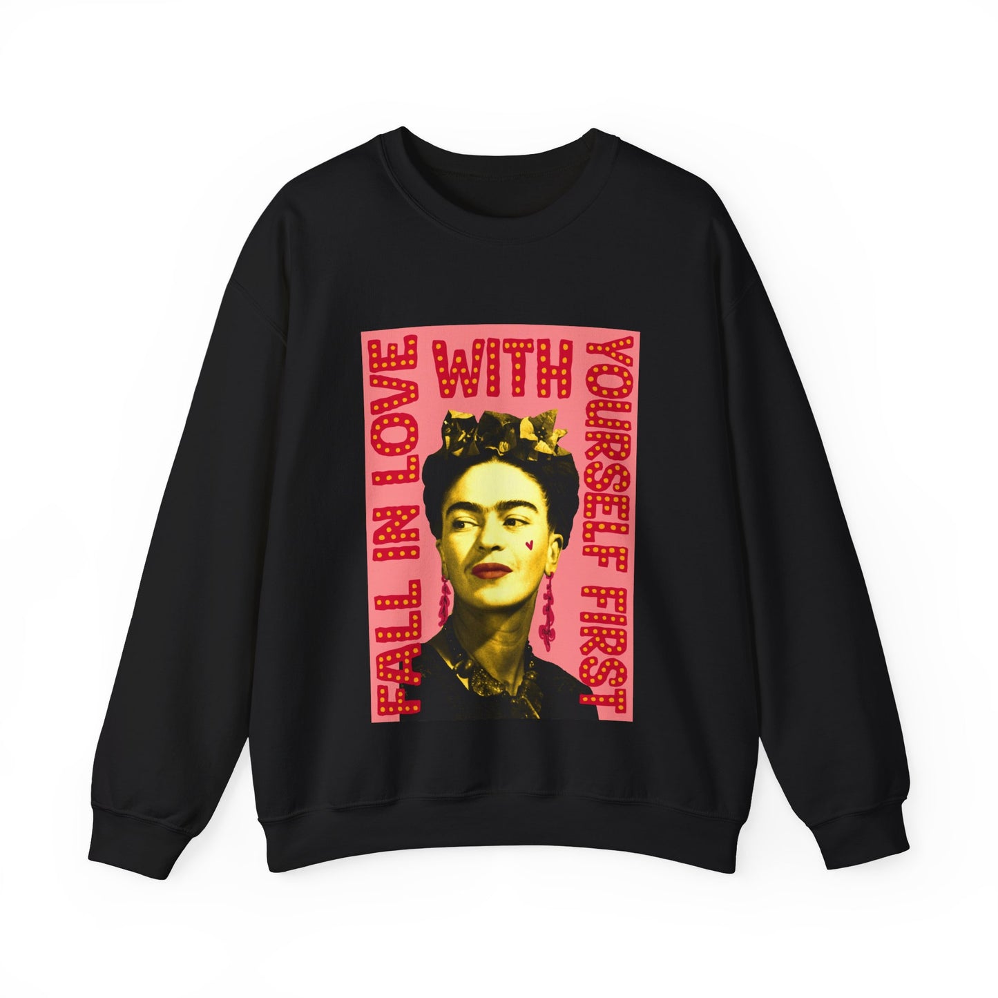 Love Yourself Frida Heavy Blend™ Crewneck Sweatshirt