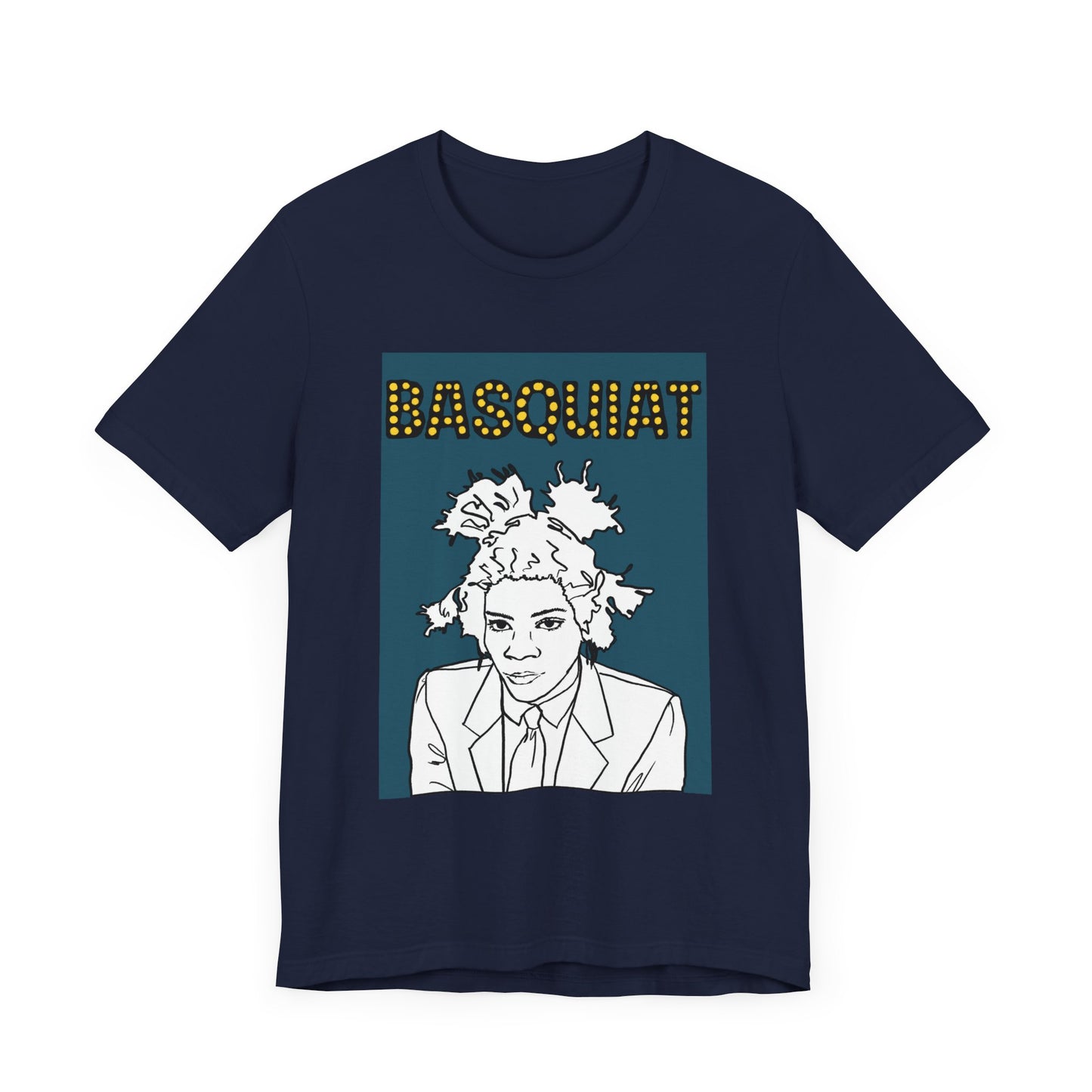 Basquiat Navy Short Sleeve Tee