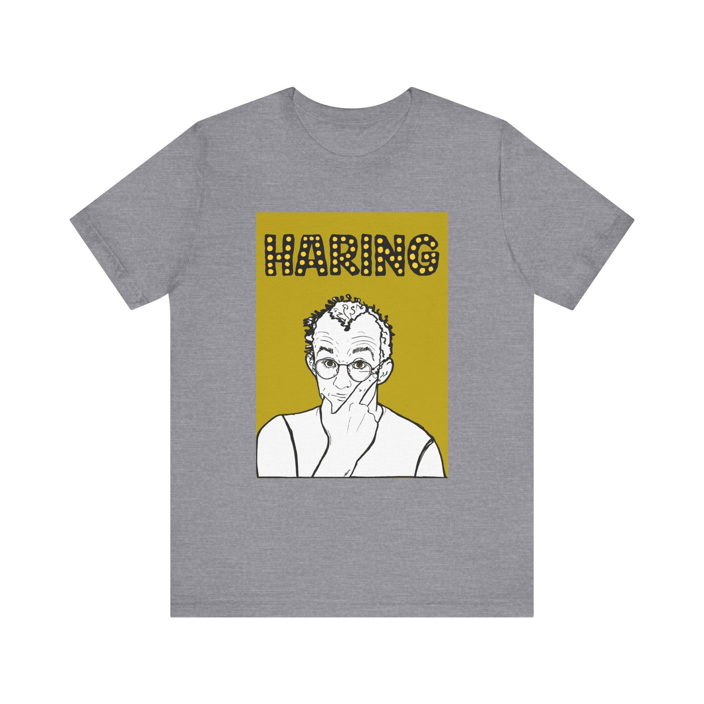 Haring Mustard Short Sleeve Tee