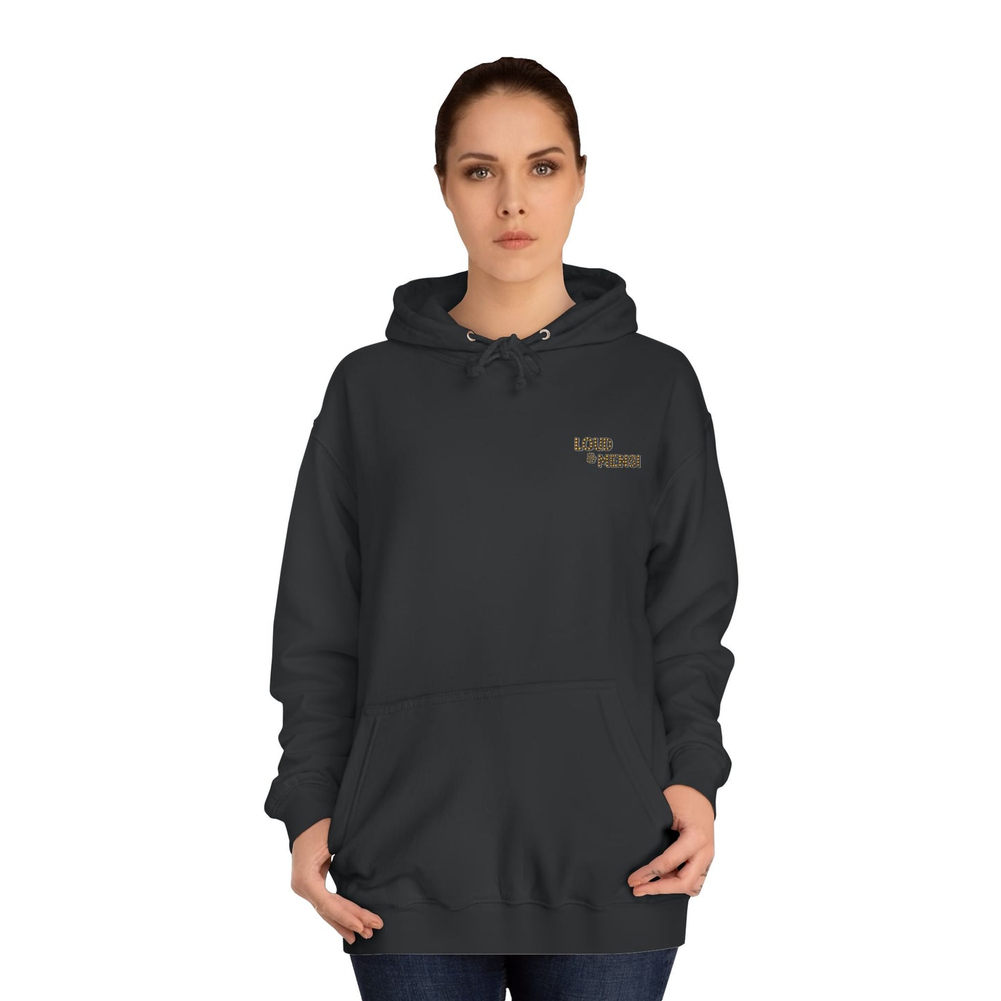 Not Boring Warhol Blue Hoodie