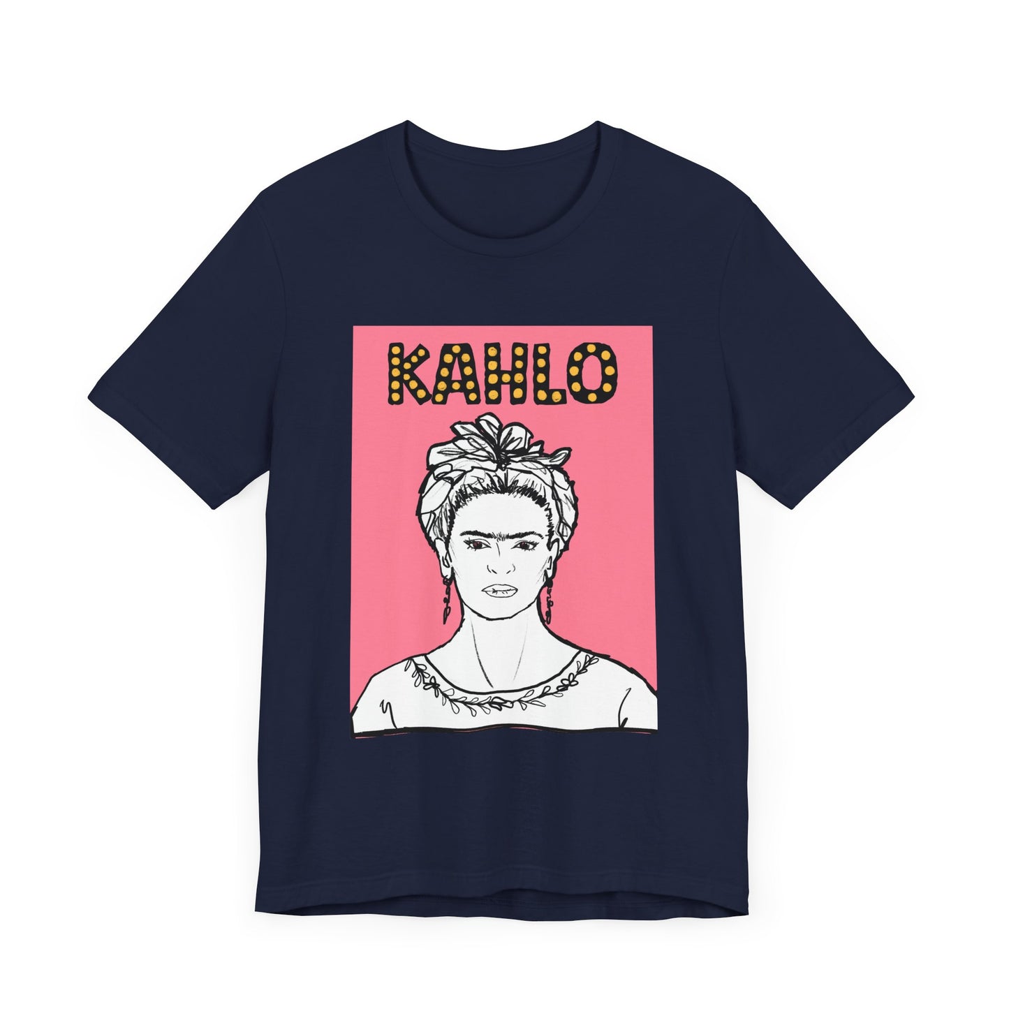Kahlo Pink Short Sleeve Tee