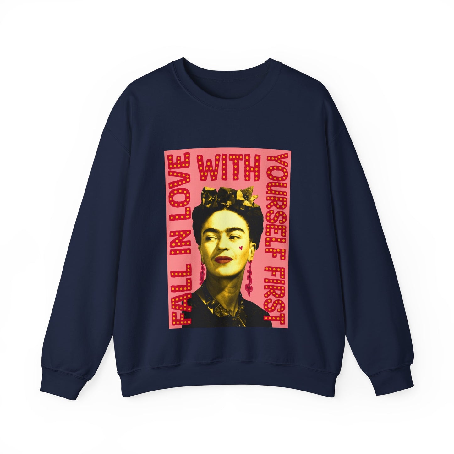 Love Yourself Frida Heavy Blend™ Crewneck Sweatshirt