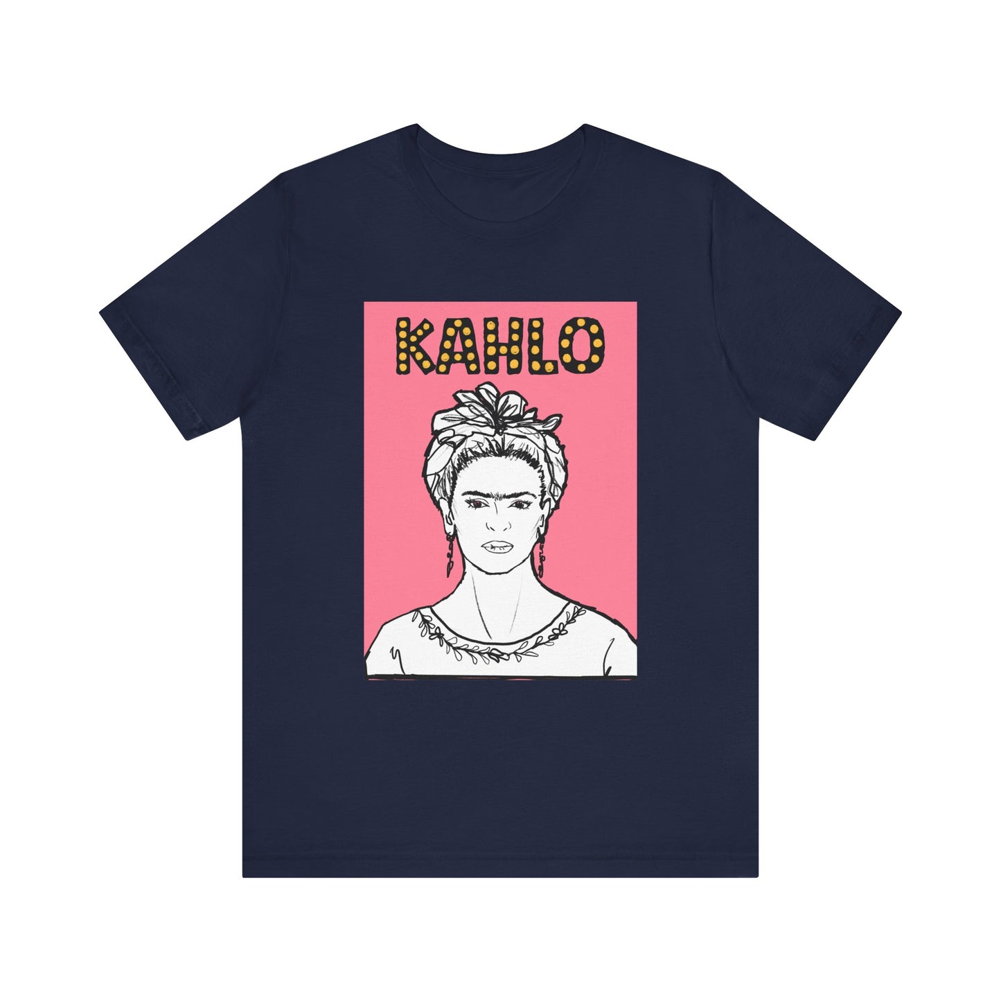 Kahlo Pink Short Sleeve Tee