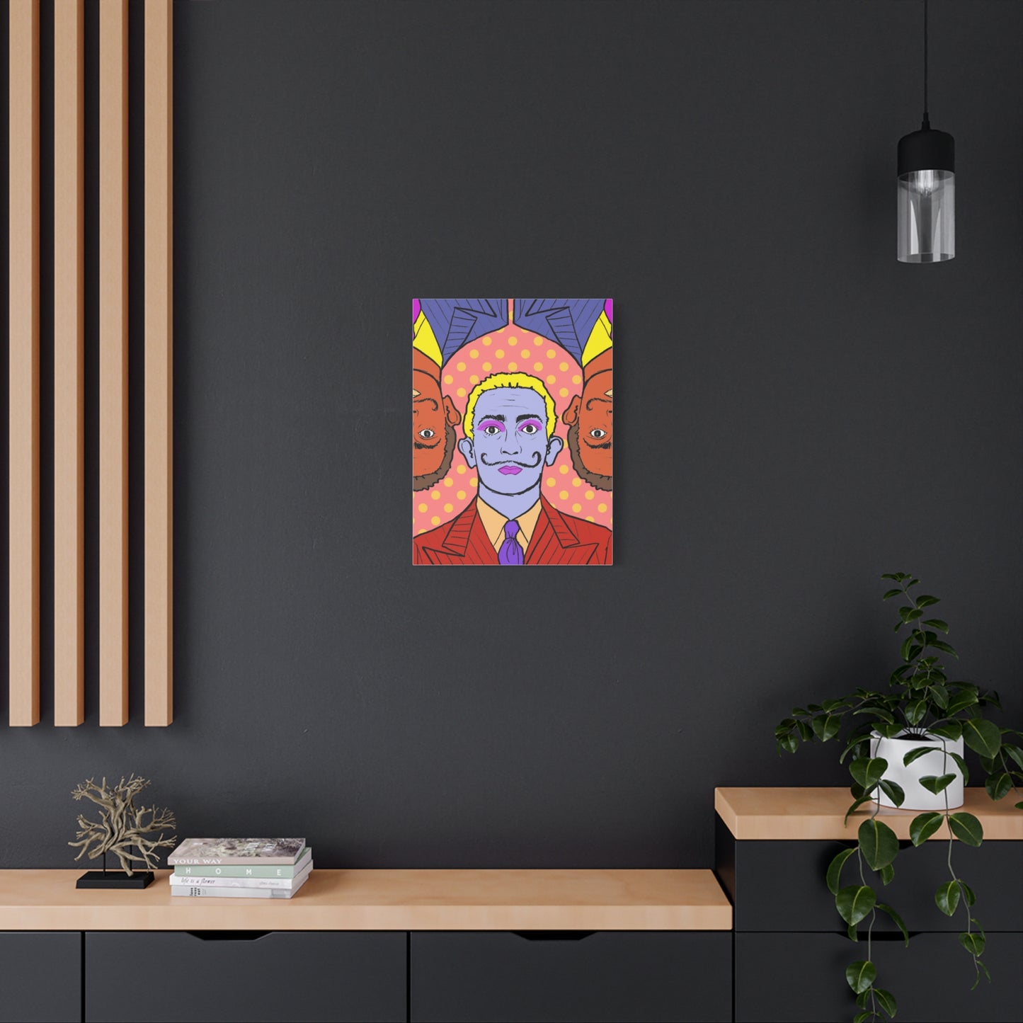 Dalí Psy-Art Canvas, Stretched