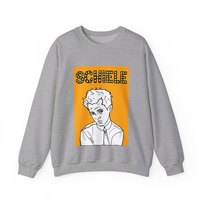 Schiele Yellow Crewneck Sweatshirt