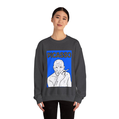 Picasso Blue Crewneck Sweatshirt
