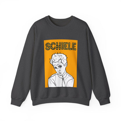 Schiele Yellow Crewneck Sweatshirt