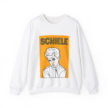 Schiele Yellow Crewneck Sweatshirt
