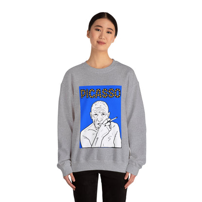Picasso Blue Crewneck Sweatshirt