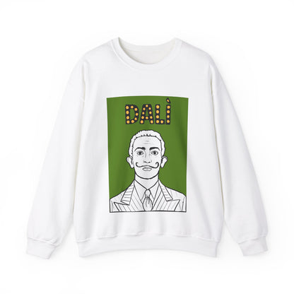 Dalí Green Crewneck Sweatshirt