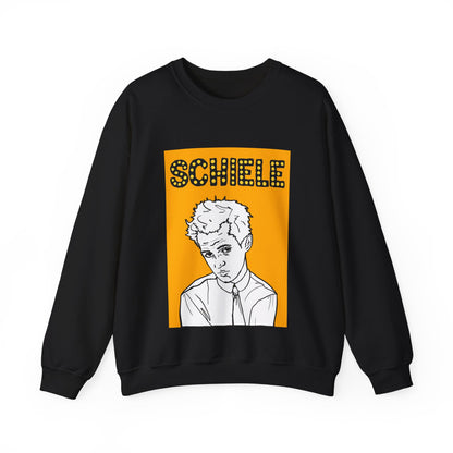 Schiele Yellow Crewneck Sweatshirt