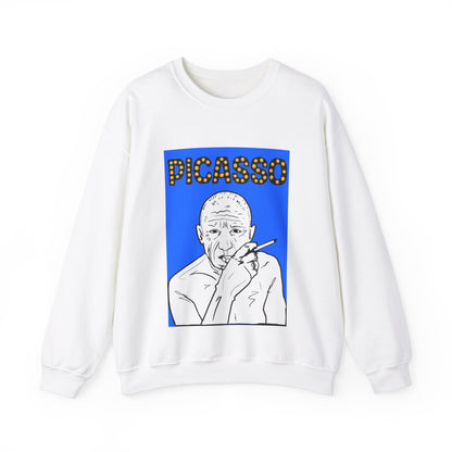 Picasso Blue Crewneck Sweatshirt