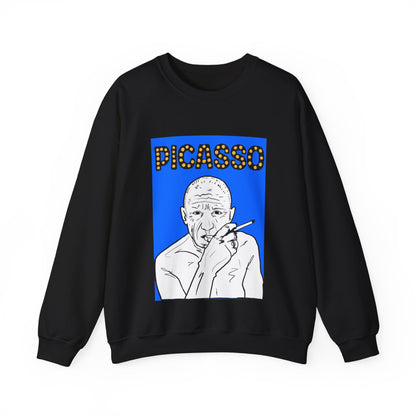Picasso Blue Crewneck Sweatshirt