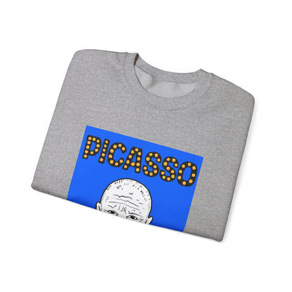 Picasso Blue Crewneck Sweatshirt