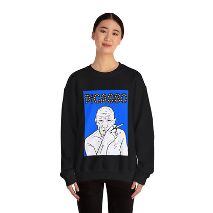 Picasso Blue Crewneck Sweatshirt