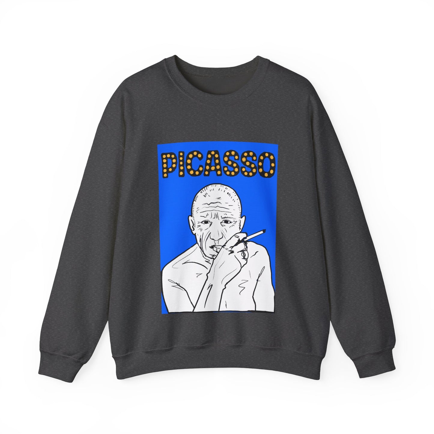 Picasso Blue Crewneck Sweatshirt