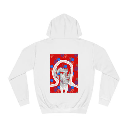 Not Boring Warhol Red Hoodie