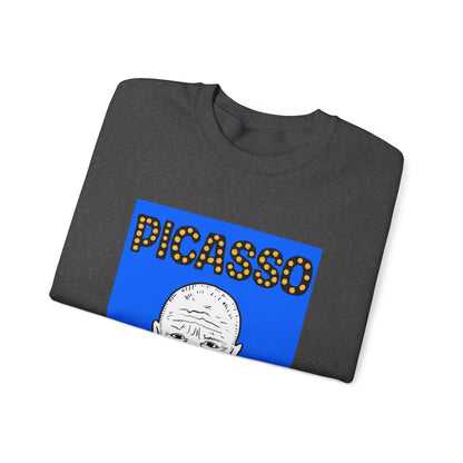 Picasso Blue Crewneck Sweatshirt