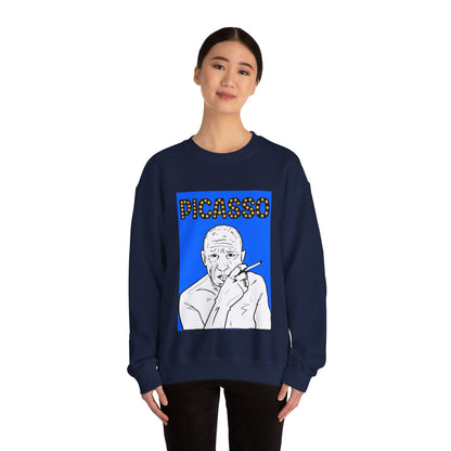 Picasso Blue Crewneck Sweatshirt
